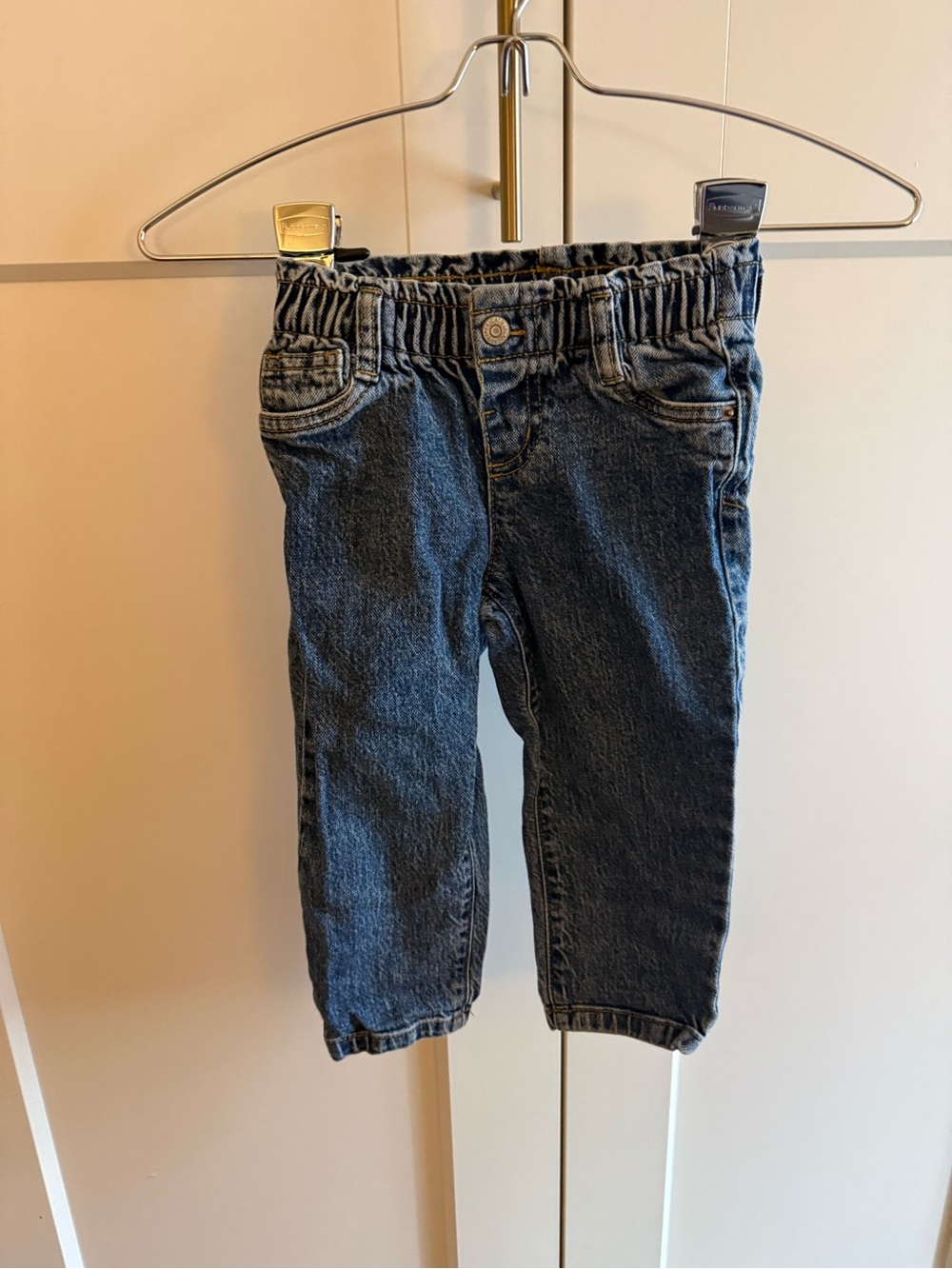 Kids Cat & Jack Blue Elastic-Waist Denim Jeans